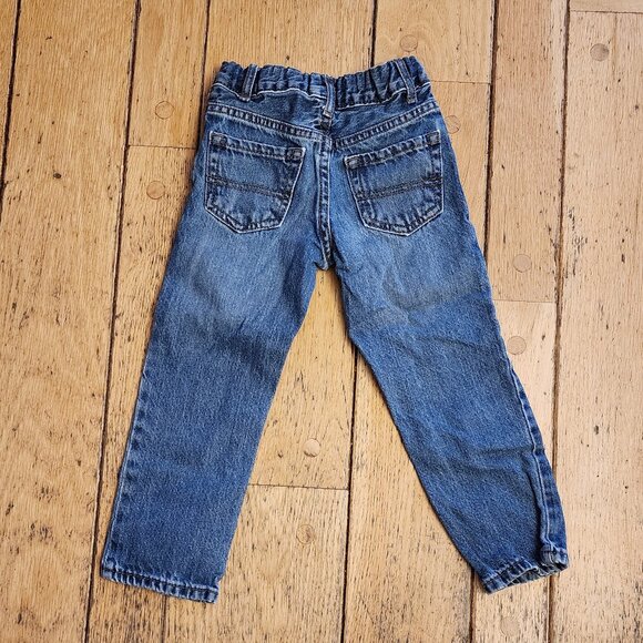 Children's Place Boys Light Wash Straight Leg Jeans Size 4 - Picture 8 of 11